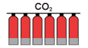 Réservoirs Co2 / FM200 / NOVEC / INERGEN